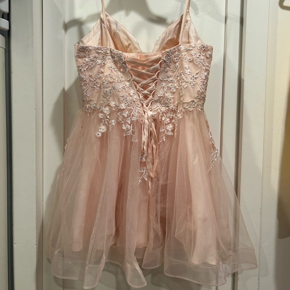 JULIET Pink Mini Dress